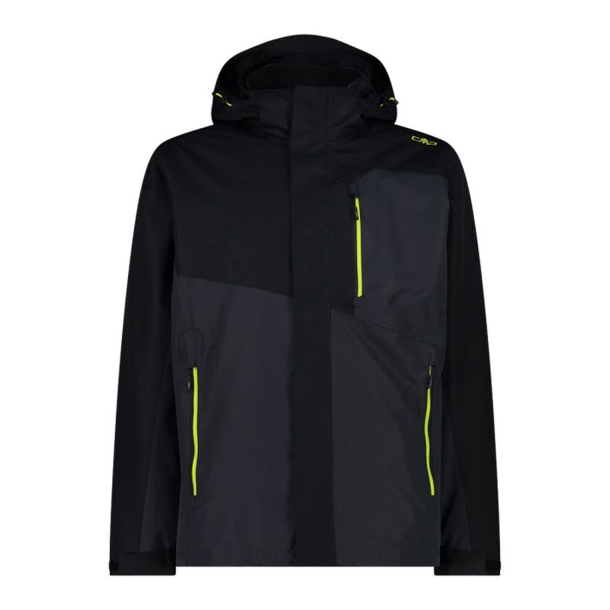 Träningsjacka Herr Campagnolo Man Zip Detachable Inn Svart
