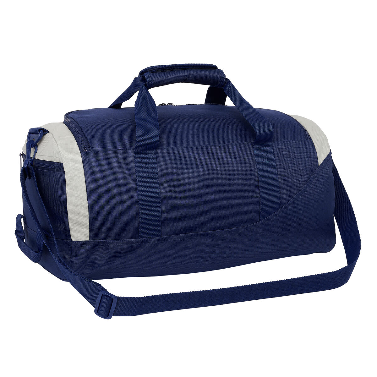 Sportväska Benetton Varsity Grå Marinblå 50 x 25 x 25 cm - 2