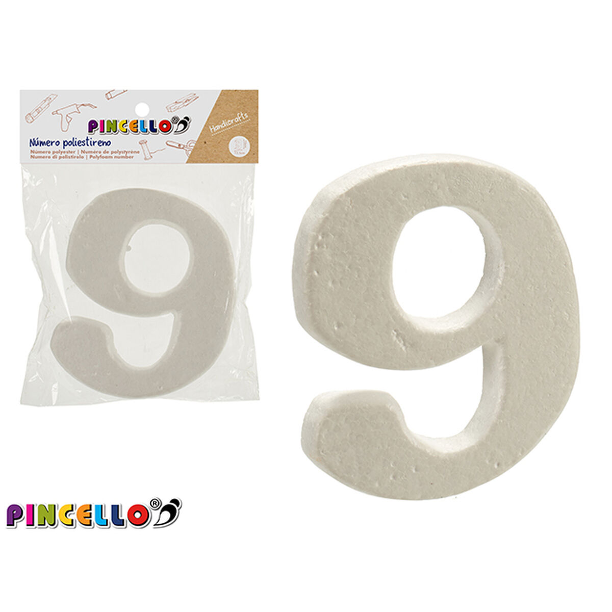 Siffror Pincello AR1607071 Siffror 9 (12 antal) - 3