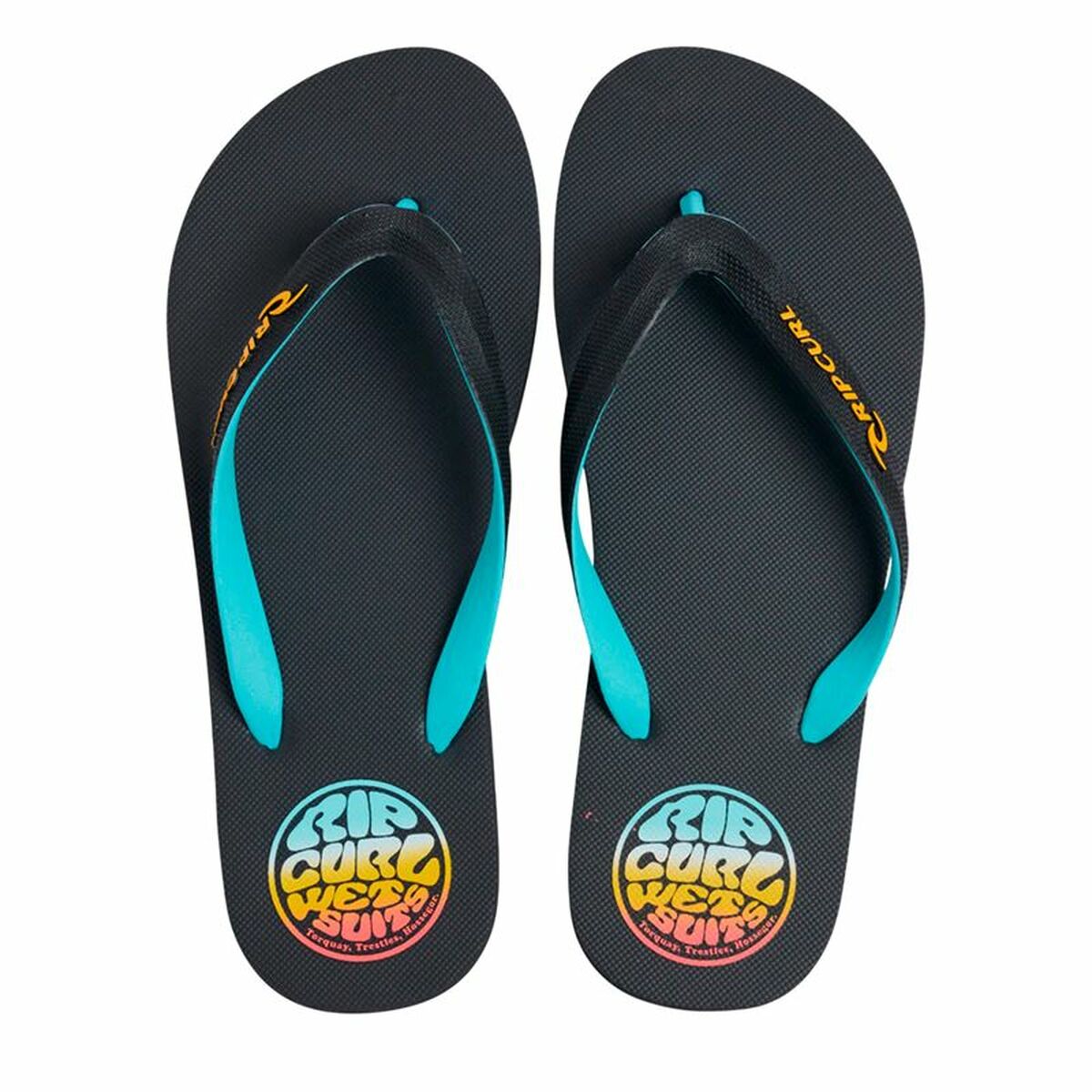 Strandtofflor för män Rip Curl Wetty Fade Bloom Svart