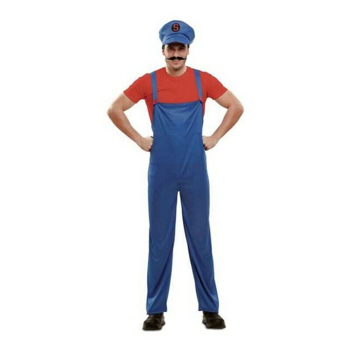 Maskeraddräkt vuxna Super Plumber My Other Me Röd M/L