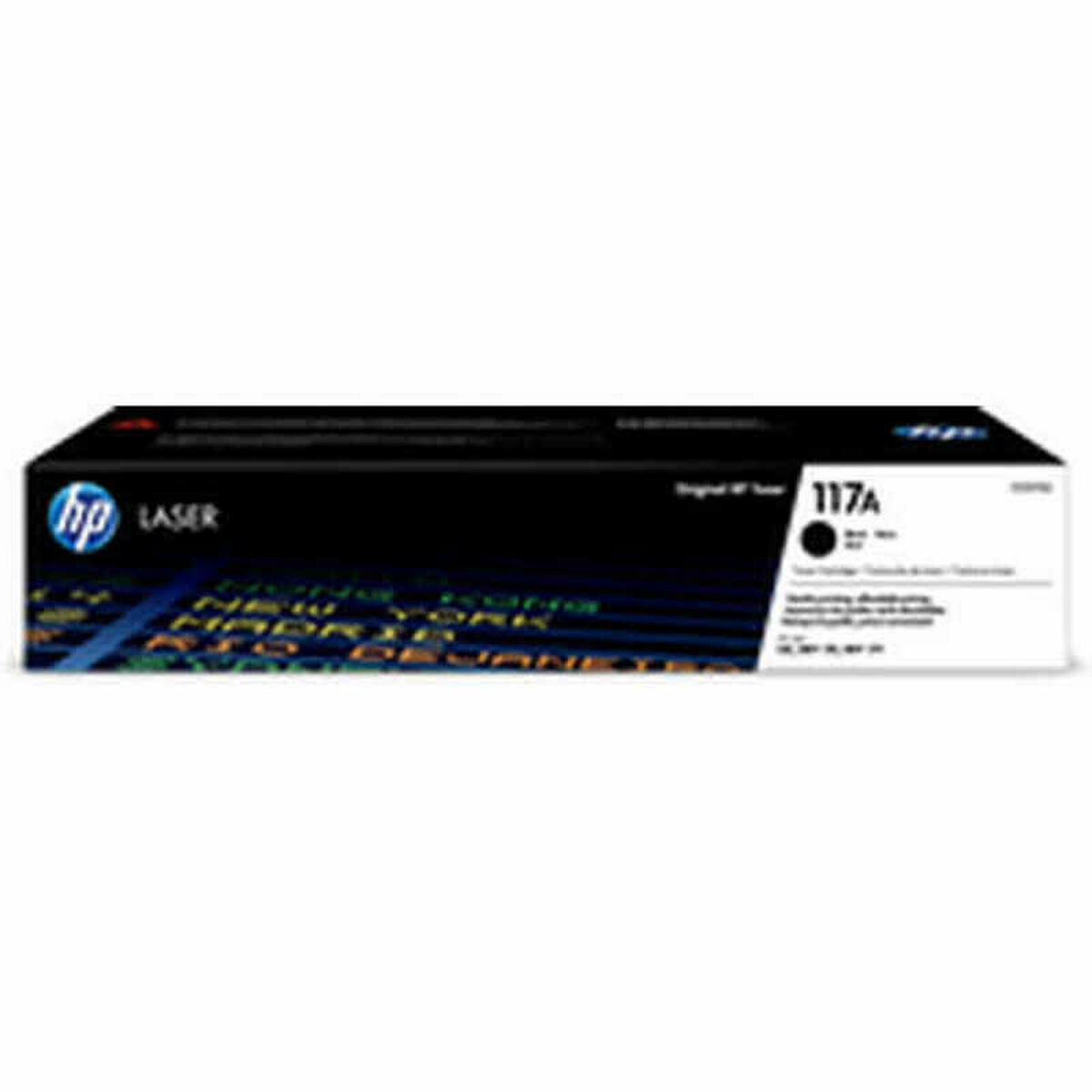 Toner HP 117A Svart (1 antal)