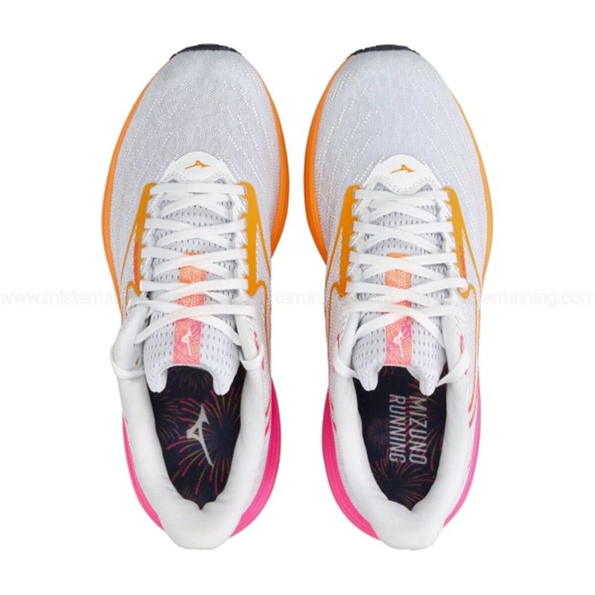 Löparskor, Vuxna Mizuno Wave Rider 29 Vit - 2