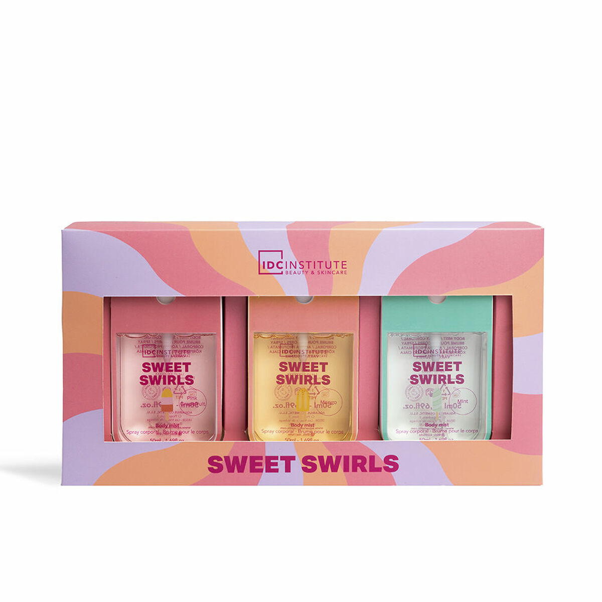 Parfymset Damer IDC Institute SWEET SWIRLS 3 Delar