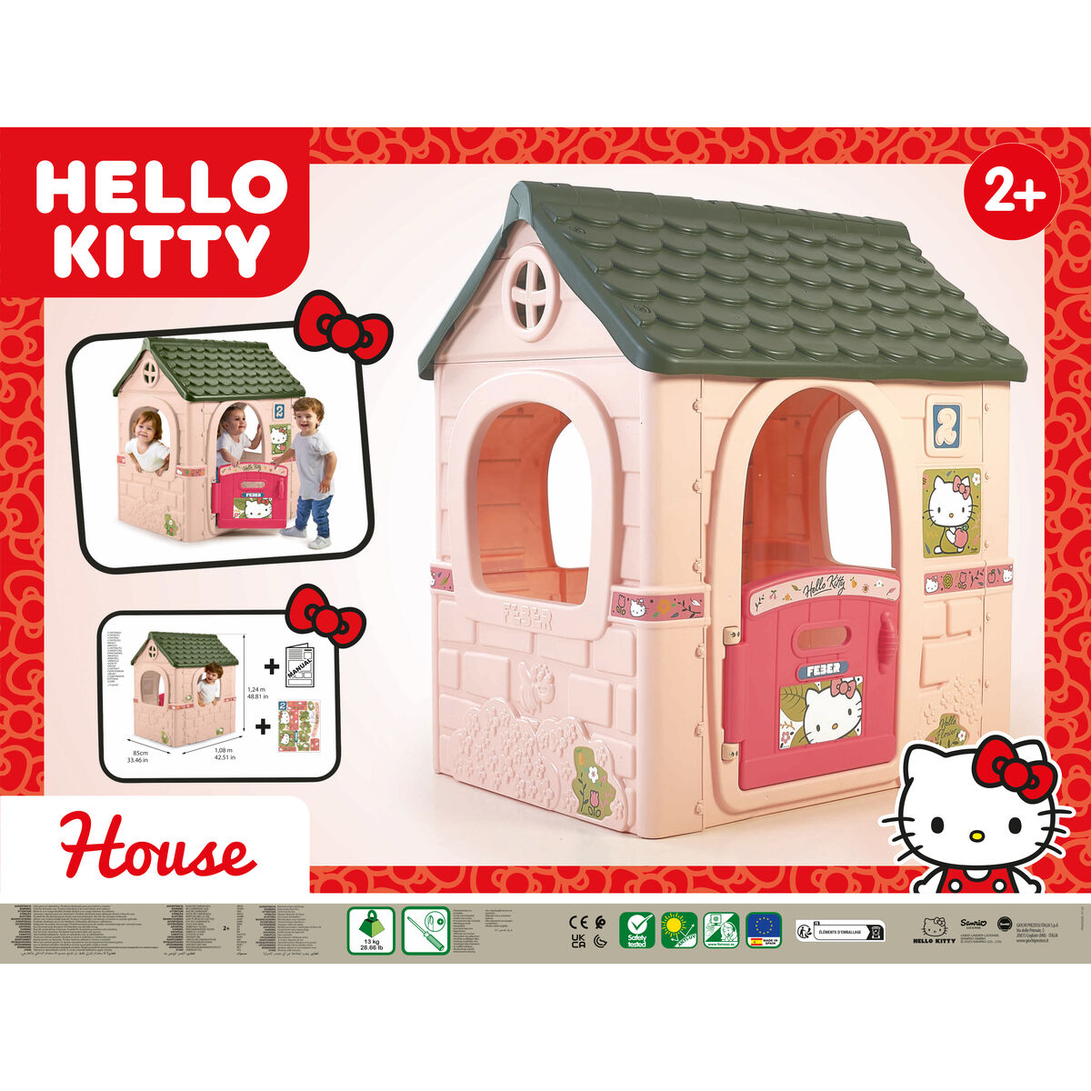 Lekhus Hello Kitty 34 x 18 x 1,40 cm