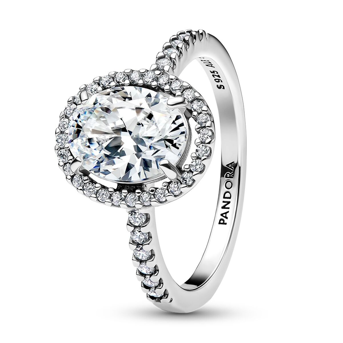 Damring Pandora 193777C01-50 10 Silvrig