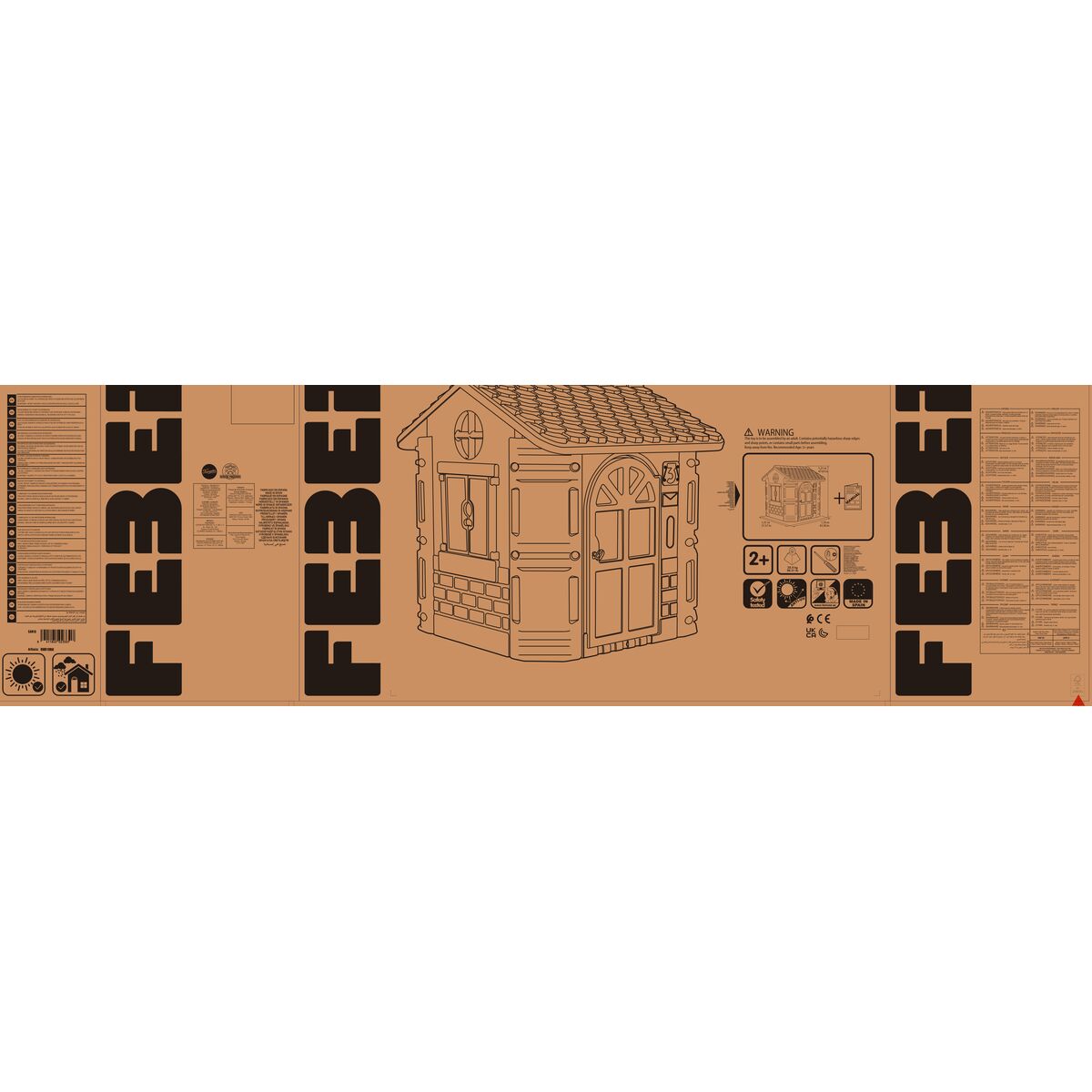 Lekhus Feber 131 x 110 x 121 cm - 2