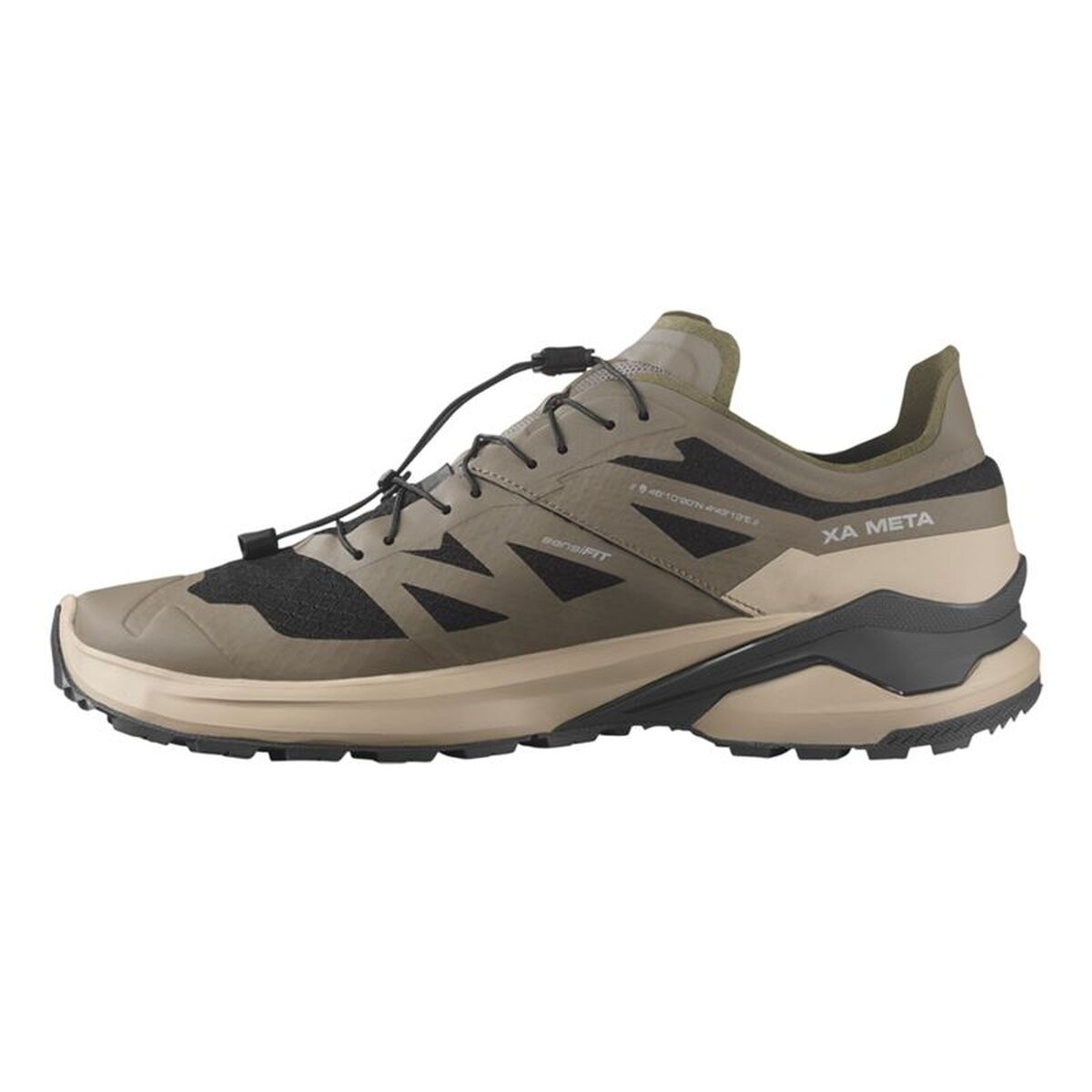 Herr trail löparskor (bergslöpning) Salomon Xa Meta Gore-Tex Brun - 2