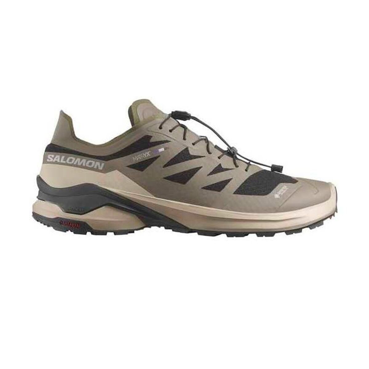 Herr trail löparskor (bergslöpning) Salomon Xa Meta Gore-Tex Brun