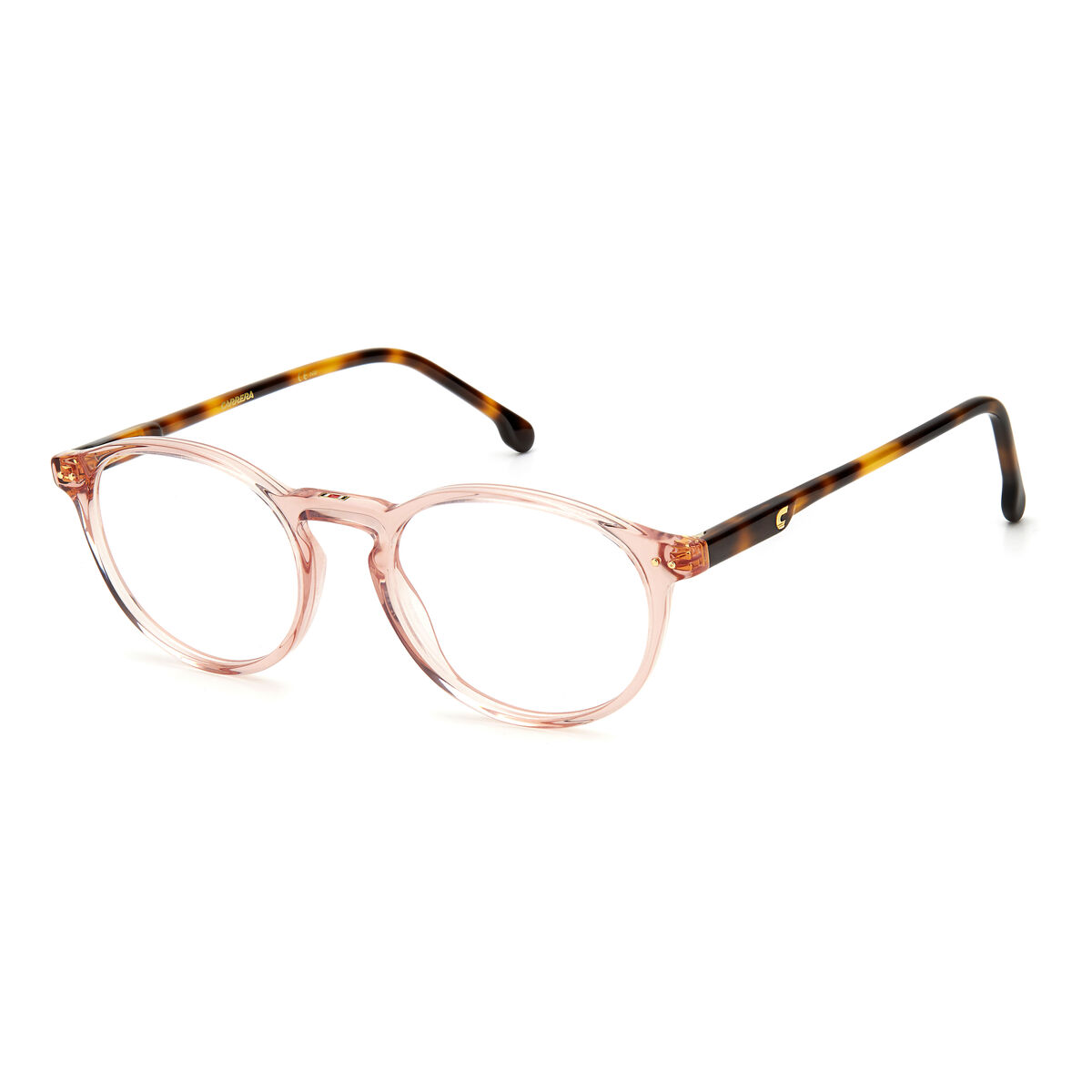 Glasögonbågar Carrera CARRERA2026TF Transparent Nude Ø 51 mm - 2