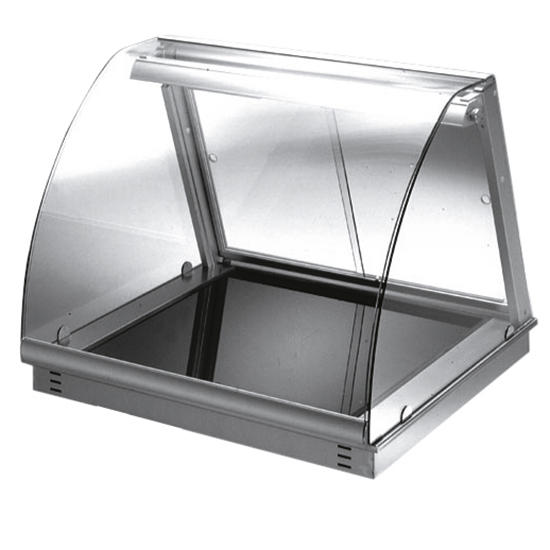 Drop-in uppvärmd keramiskt glas, 1 nivå, 3x GN 1/1