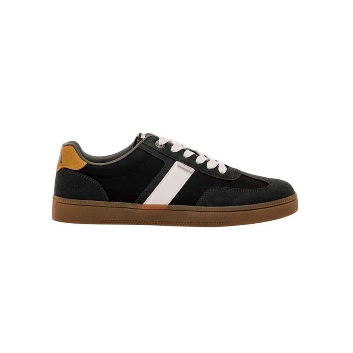 Sportskor Casual Herr Mustang Goal Svart