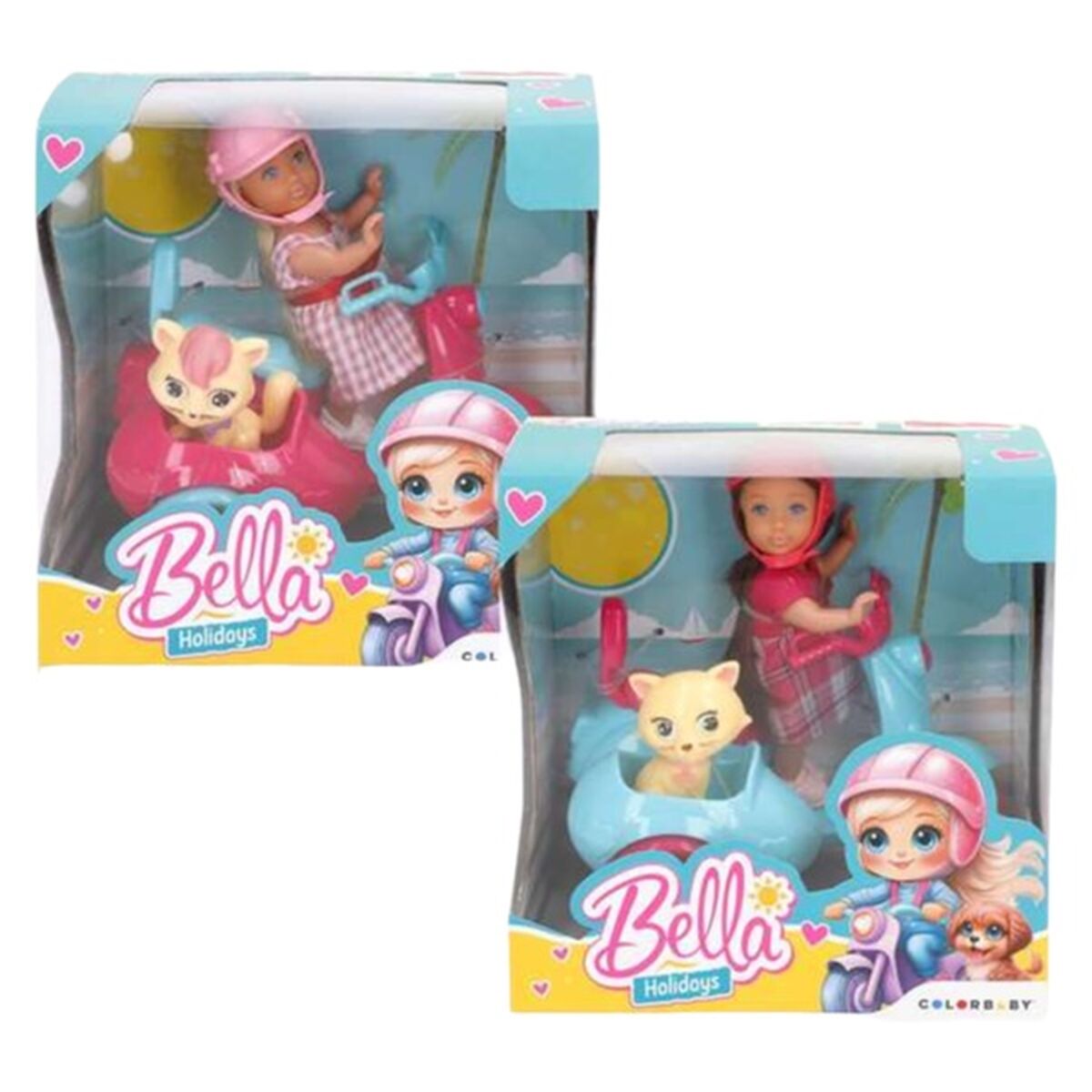 Docka Colorbaby 12 cm