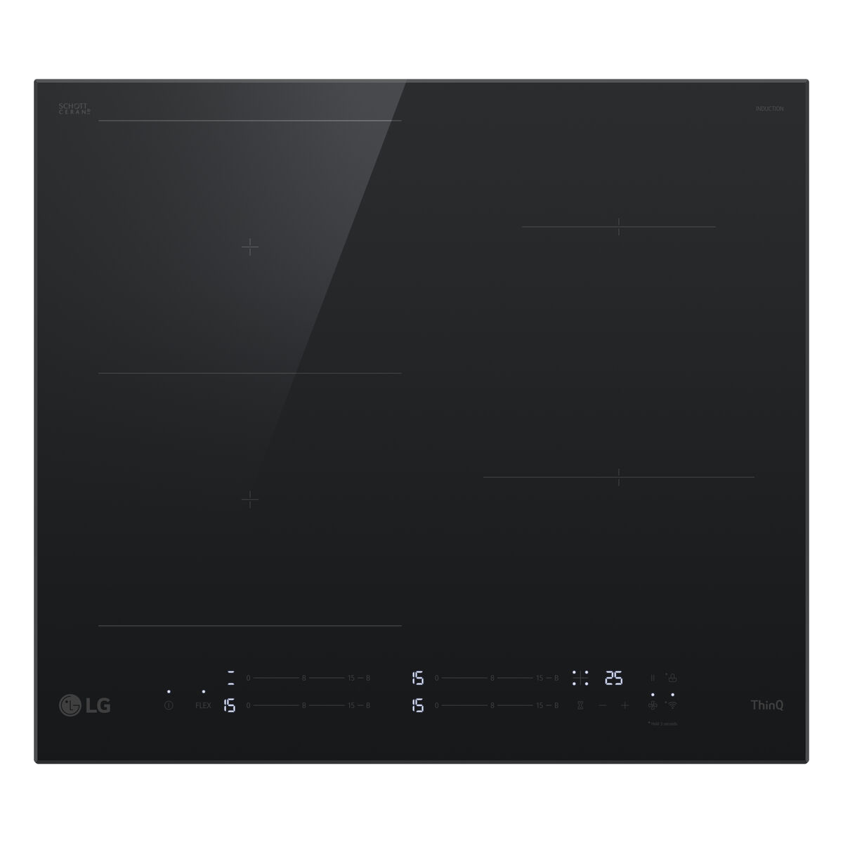 Induktionshäll LG CBIZ2435B 60 cm 7400 W