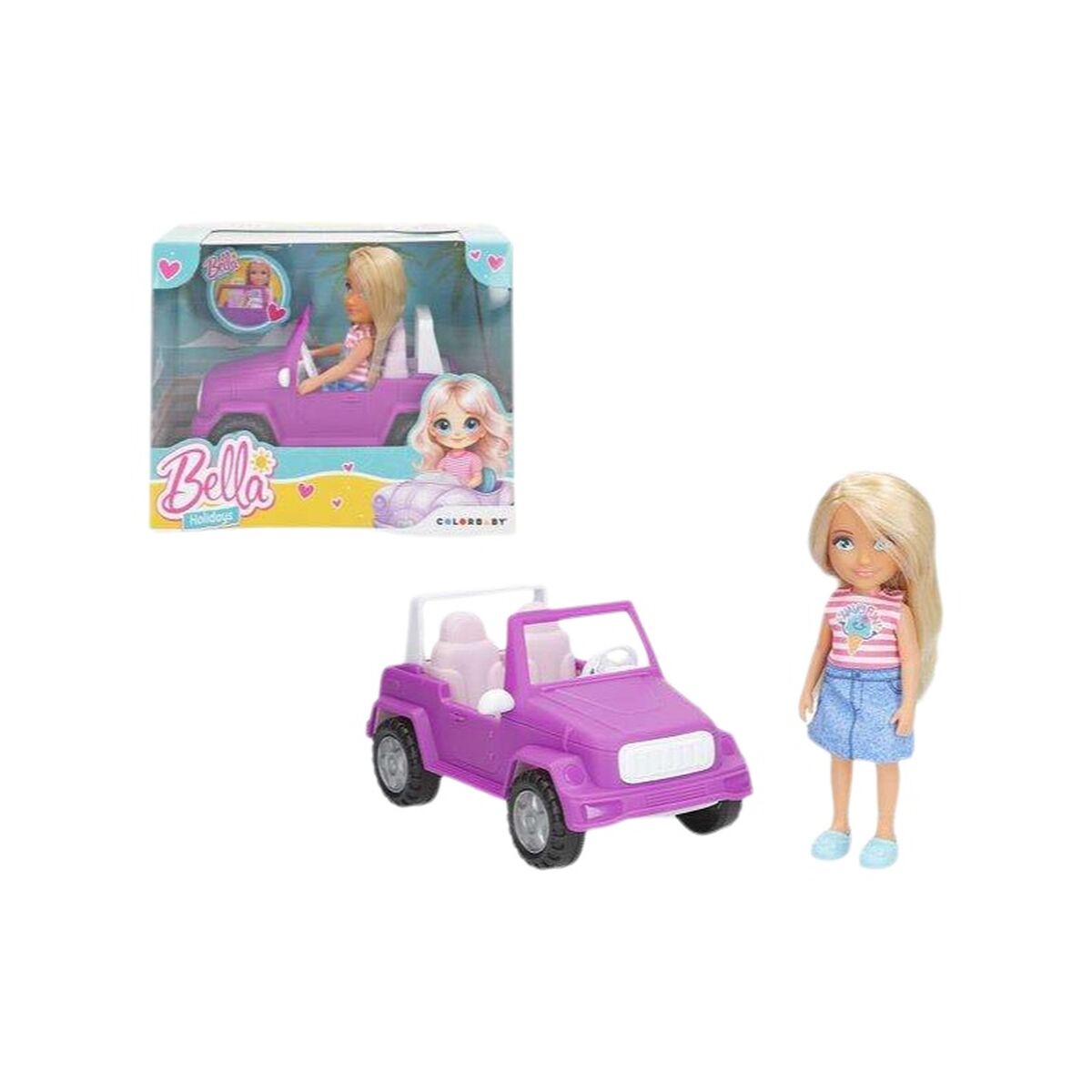 Docka Colorbaby Bella 18 x 10 x 14 cm