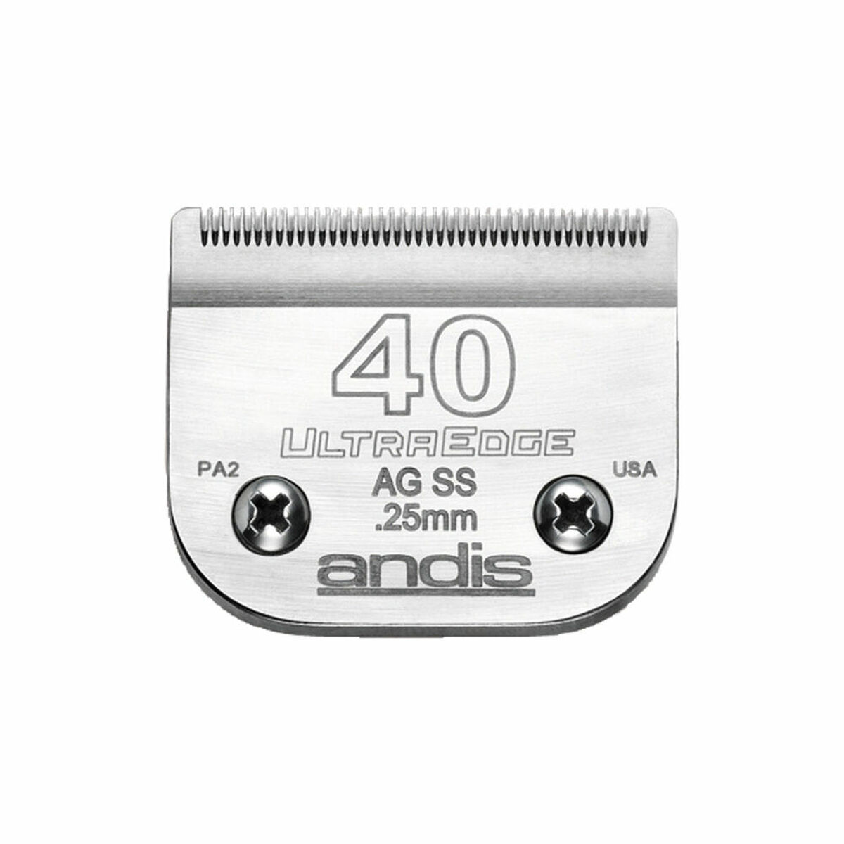 Byte av rakapparatblad Andis S-40 Hund 0,25 mm