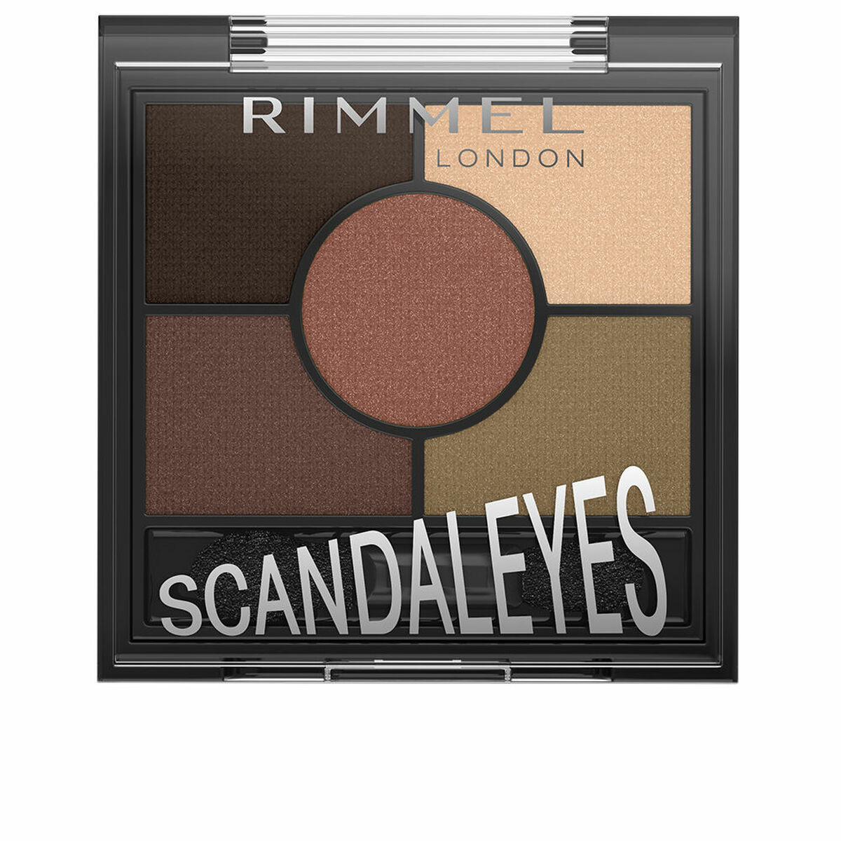 Ögonskuggspalett Rimmel London Scandaleyes Purpur Nº 002 Brixton brown Nº 002-Brixton Brown 3,8 g