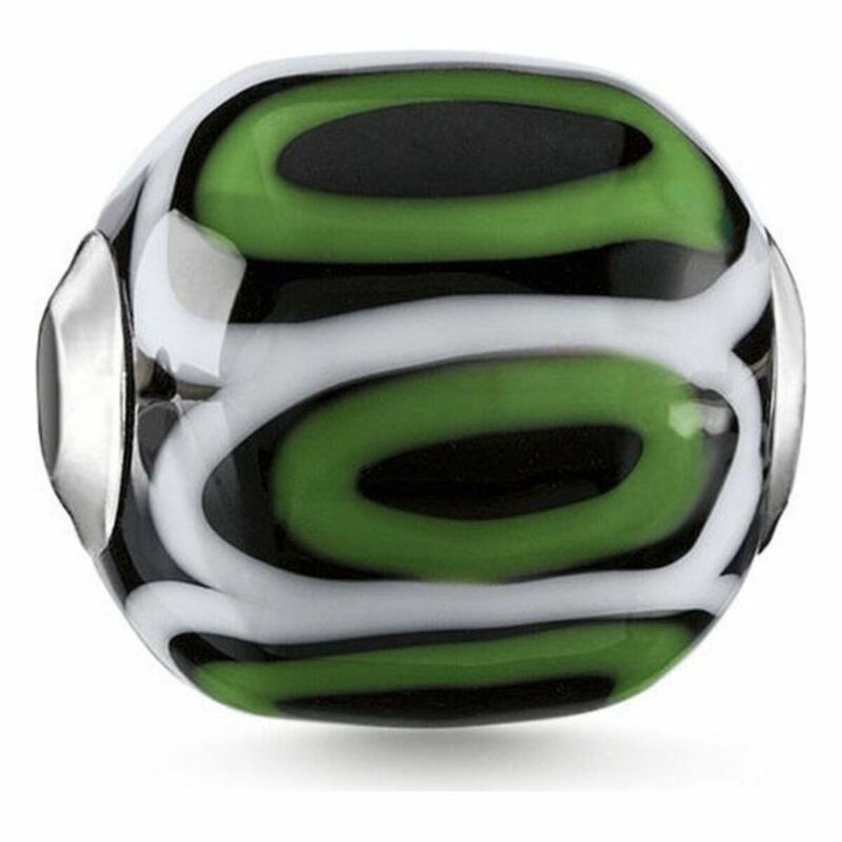 Dampärlor Thomas Sabo K0253-017-6 Grön 1,1 cm - 2
