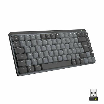Tangentbord Logitech MX Mini Franska Mörkgrå AZERTY AZERTY