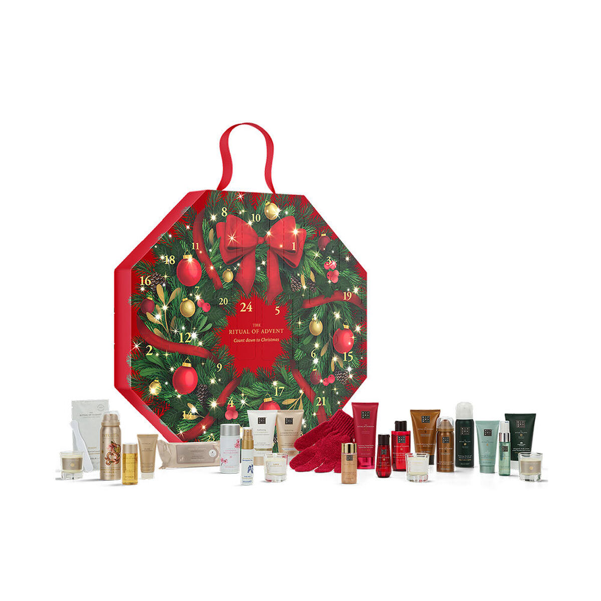 Kosmetikset Damer Rituals CALENDARIO DE ADVIENTO Adventskalender 24 Delar