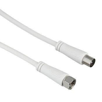 Antennkabel Hama 00205294 Vit 1,5 m