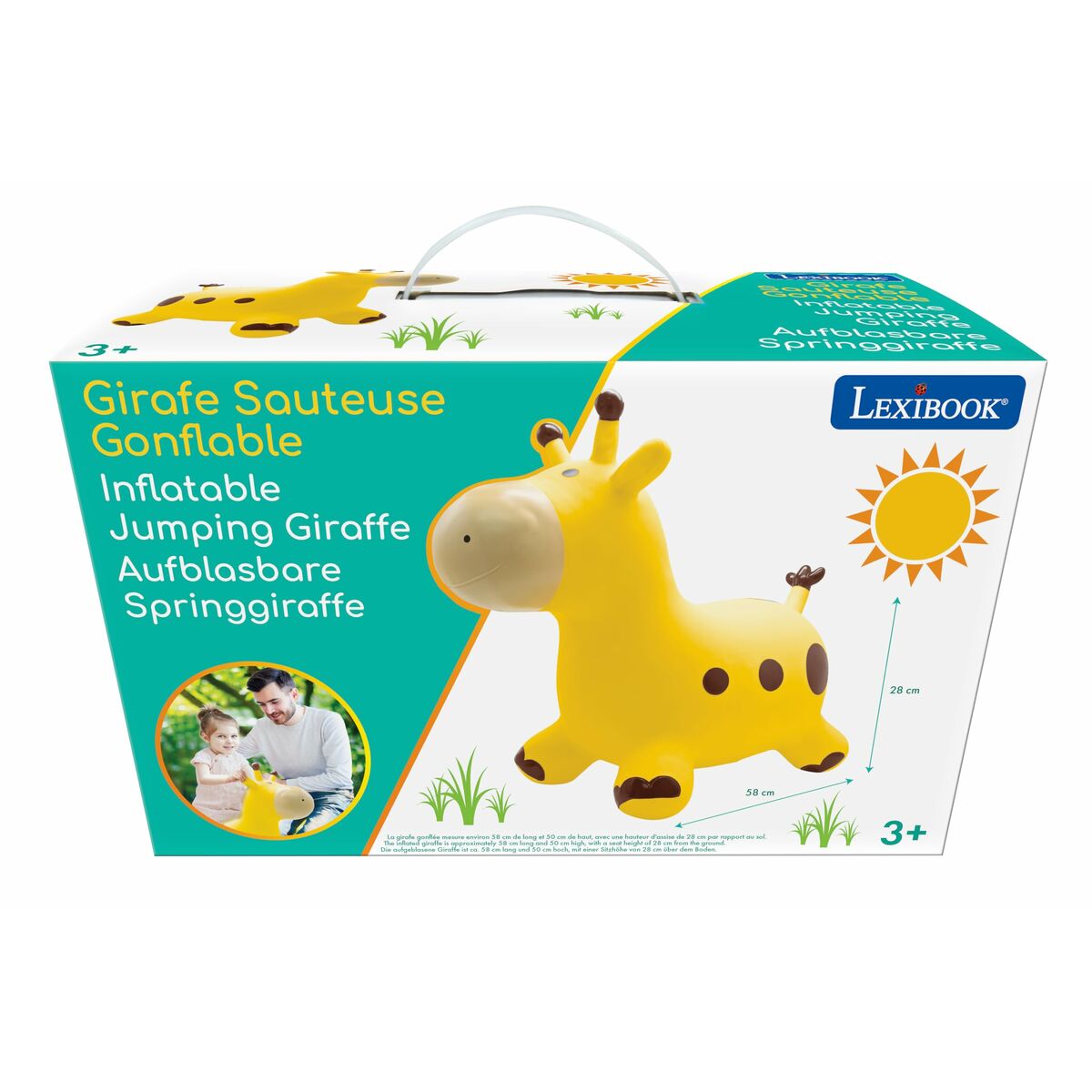 Hoppmatta Lexibook giraffe - 3