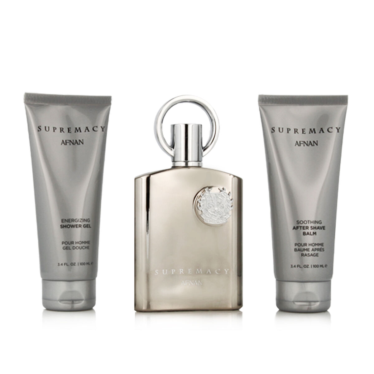 Parfymset Herrar Afnan Supremacy Silver EDP 3 Delar - 2