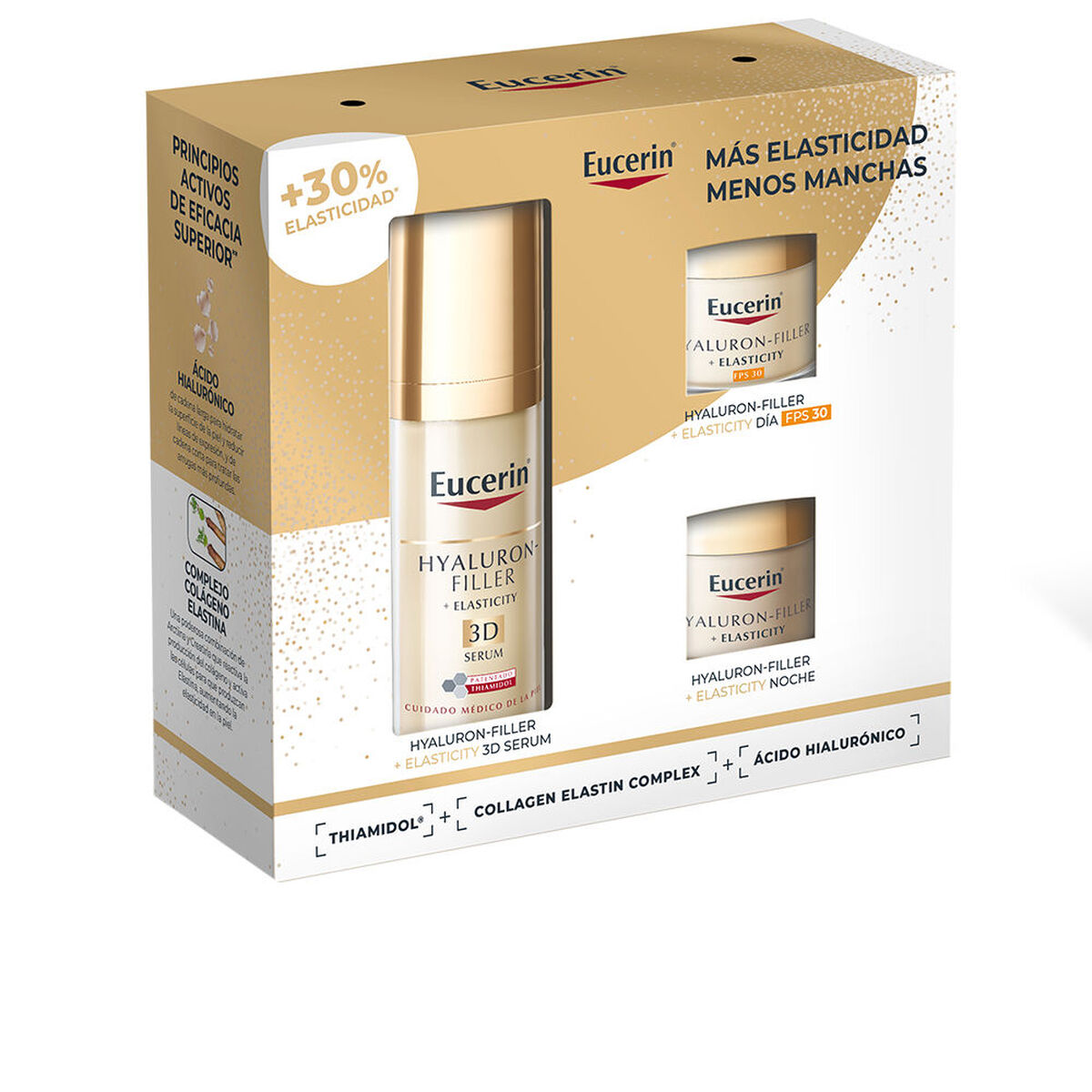 Kosmetikset Damer Eucerin HYALURON FILLER 3 Delar