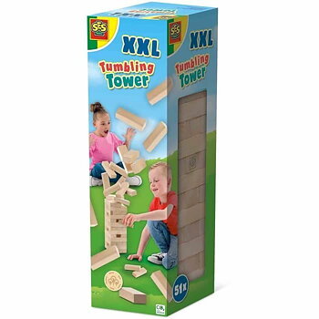 Skicklighetsspel SES Creative XXL Tumbling Tower
