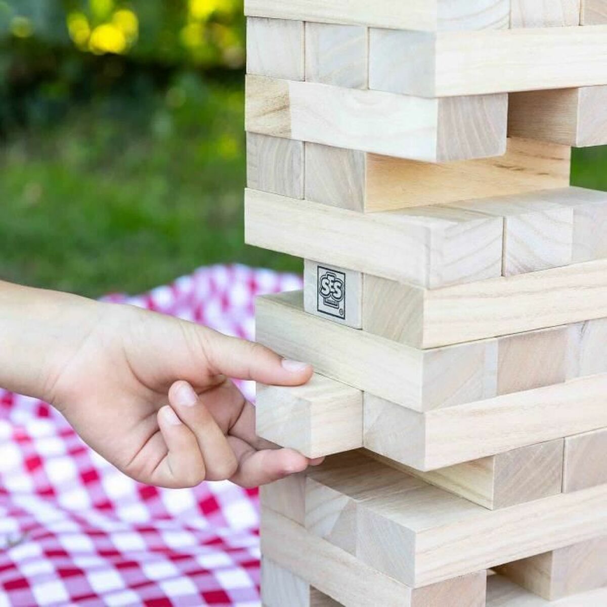 Skicklighetsspel SES Creative XXL Tumbling Tower - 2