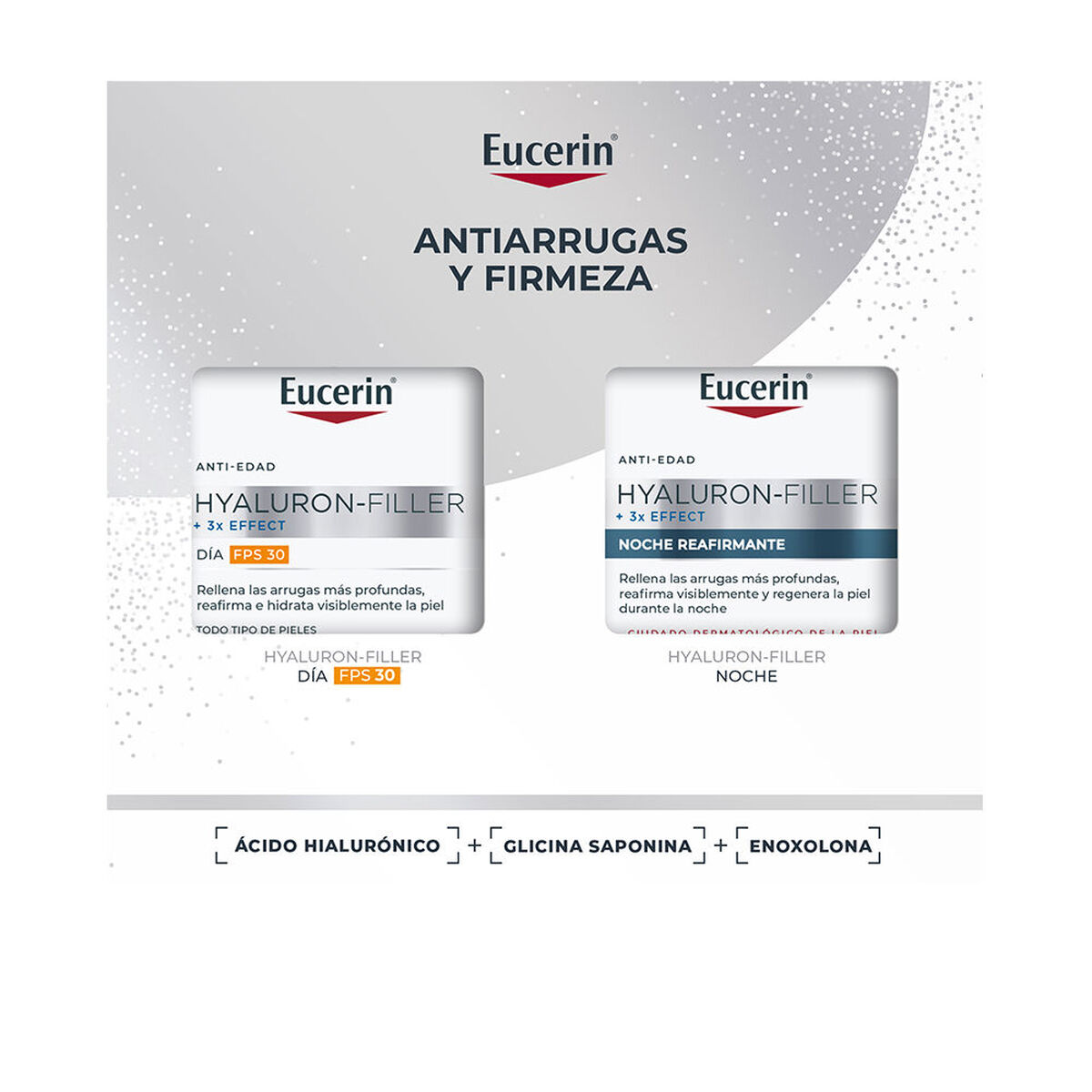 Kosmetikset Damer Eucerin HYALURON FILLER 2 Delar