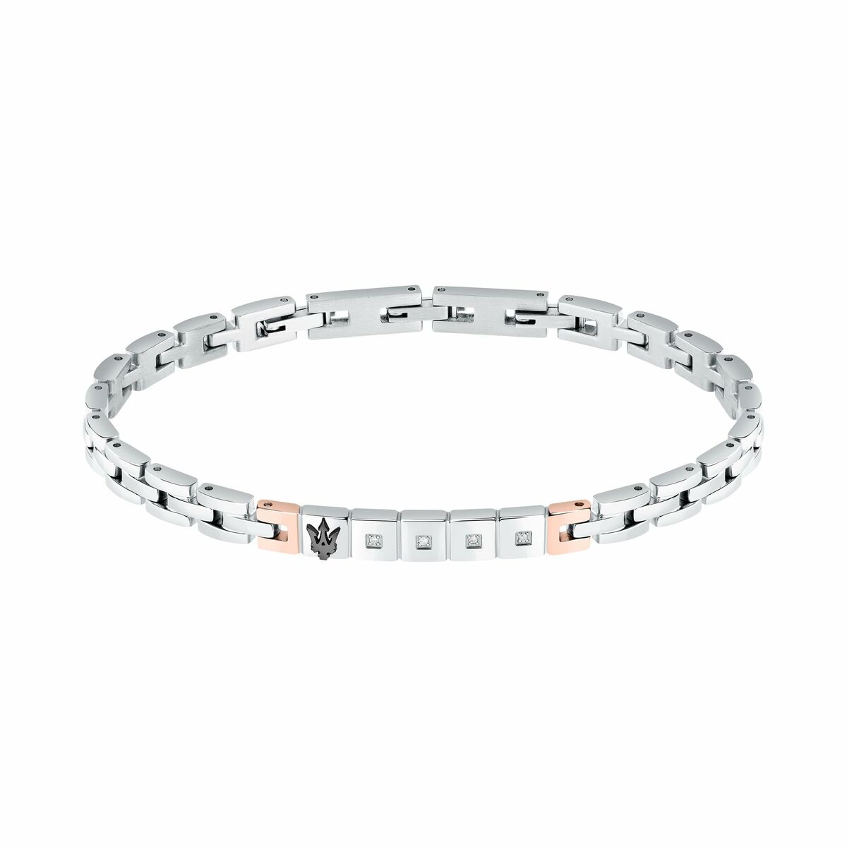 Herrarmband Maserati JM423ATY19 Rostfritt stål 21,5 cm - 2