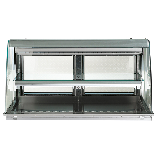 Drop-in uppvärmd keramiskt glas, 2 nivåer, 6 x GN 1/1