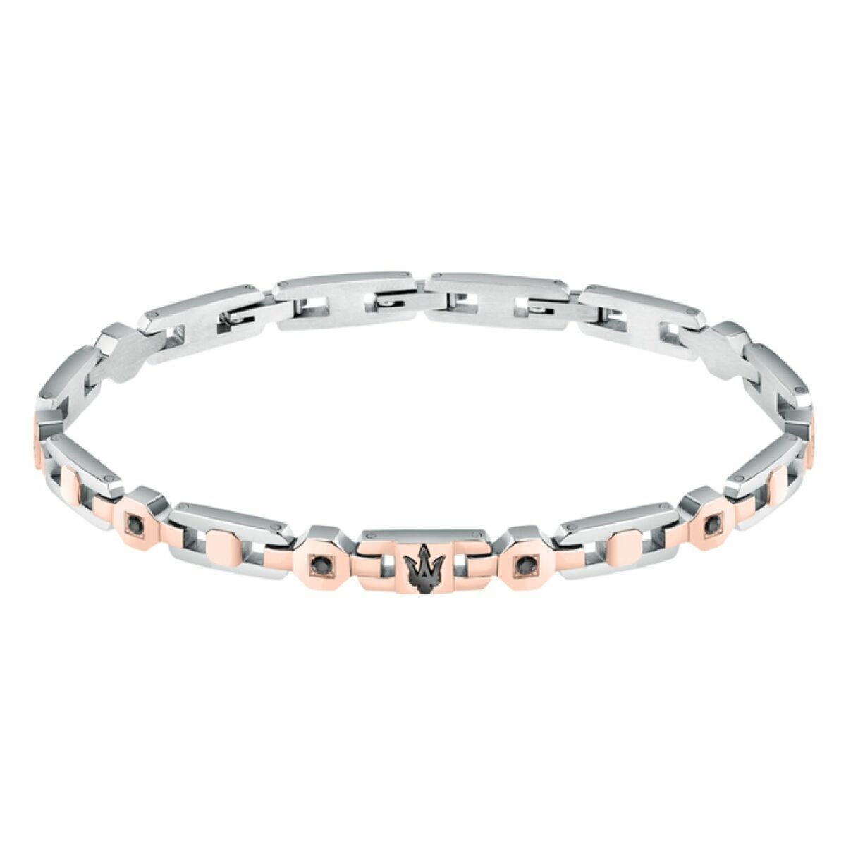 Herrarmband Maserati Rostfritt stål 21,5 cm Silvrig - 2