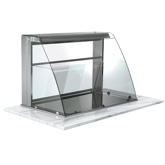 Drop-in uppvärmd keramiskt glas, 1 nivå, 3x GN 1/1