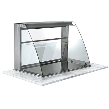 Drop-in uppvärmd keramiskt glas, 1 nivå, 4x GN 1/1