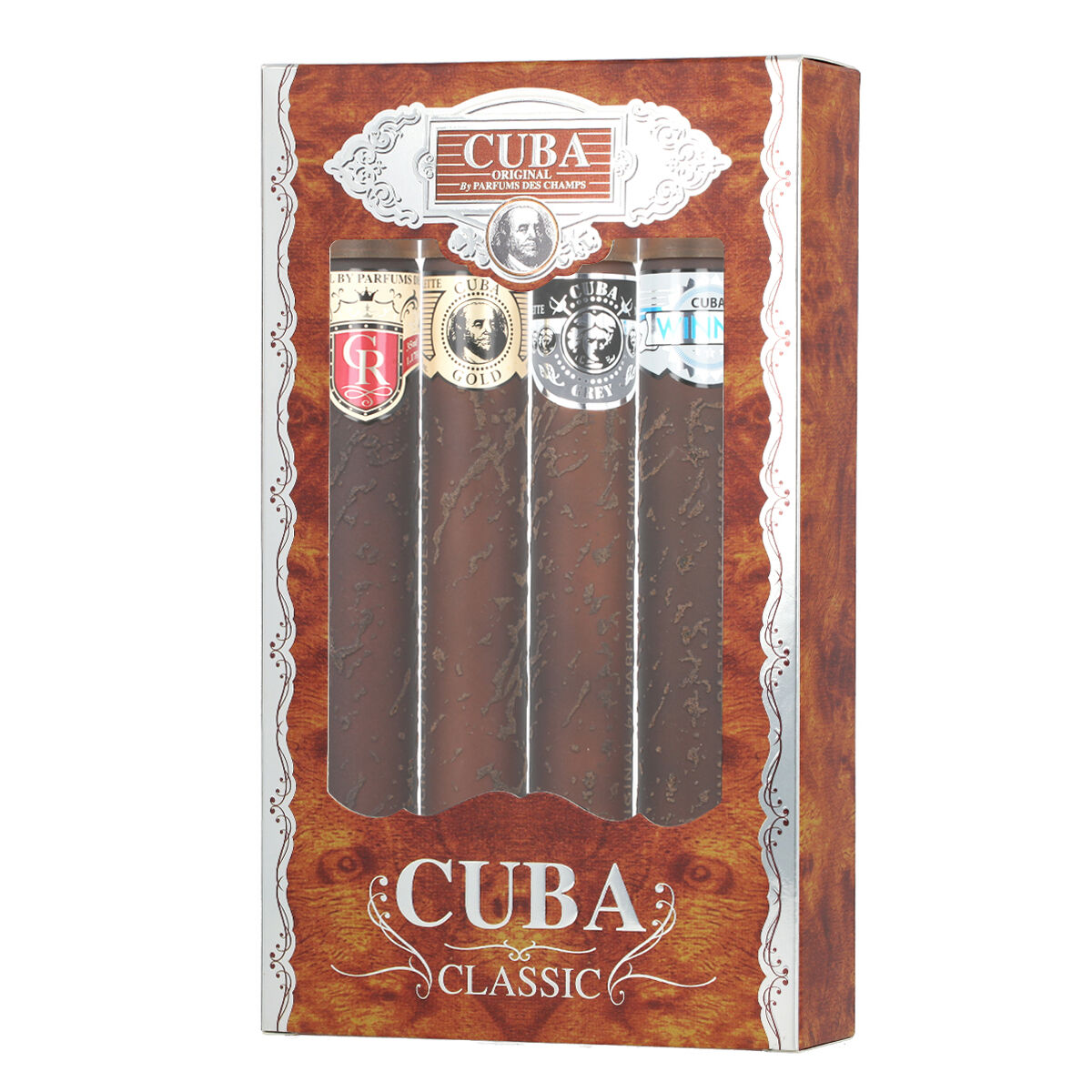 Parfymset Herrar Cuba EDT Classic 4 Delar