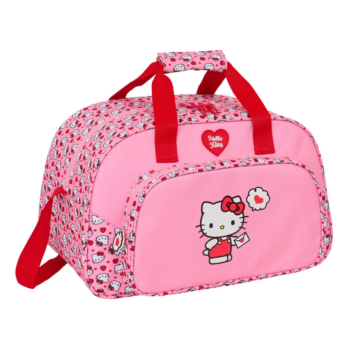 Sportväska Hello Kitty Rosa 40 x 24 x 23 cm