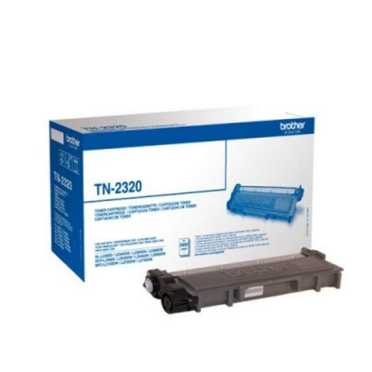 Original Toner Brother TN2320 Svart