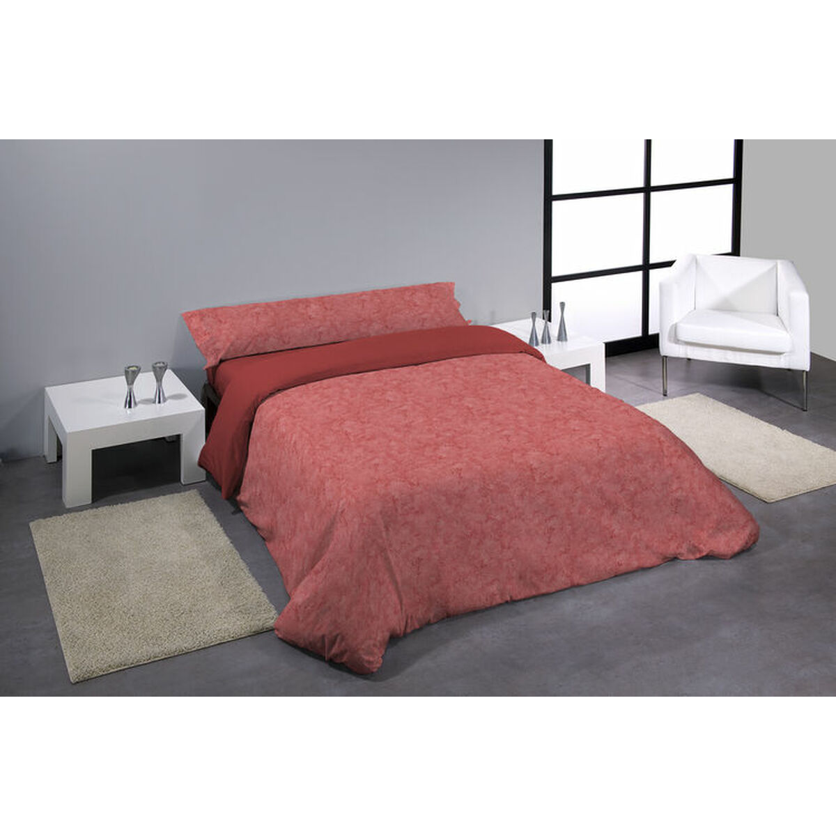 Täckslagsset Hosteline CALIMA Beige Säng 90 3 Delar