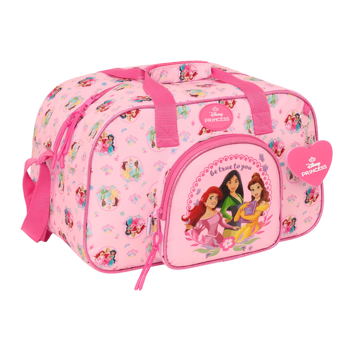 Sportväska Disney Princess Rosa 40 x 24 x 23 cm