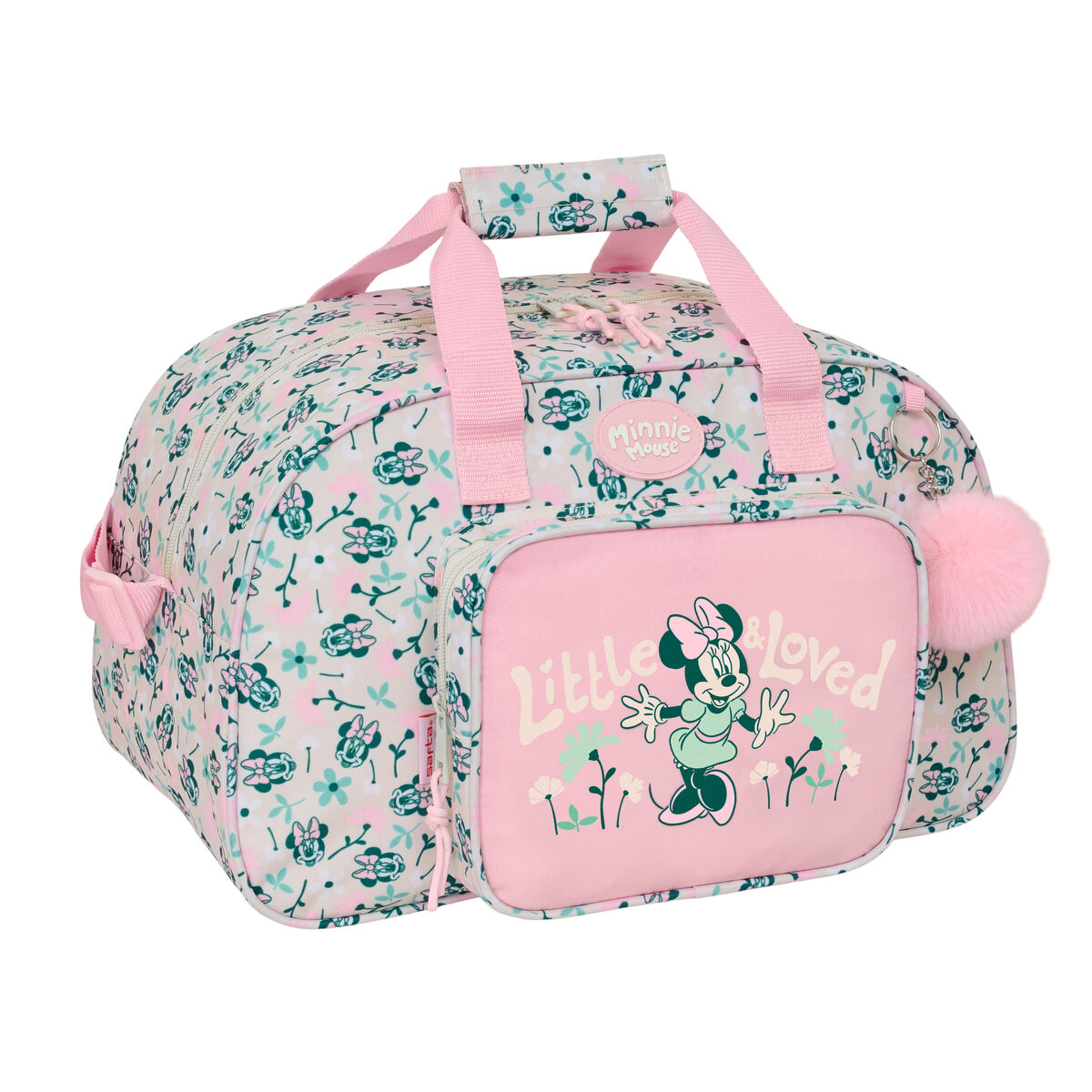 Sportväska Minnie Mouse Minty Rosa 40 x 24 x 23 cm