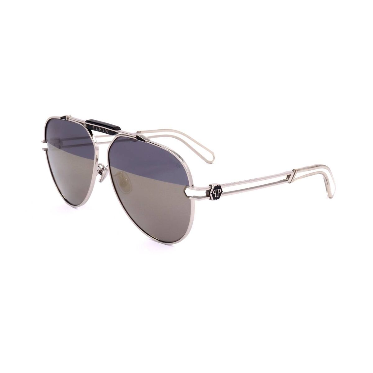 Herrsolglasögon PHILIPP PLEIN SPP048M SHINY PALLADIUM