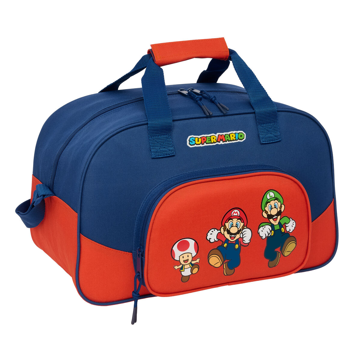 Sportväska Super Mario Mamma mia Röd Marinblå 40 x 24 x 23 cm