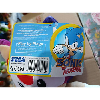 Mjukisleksak Sonic Gradient 30 cm