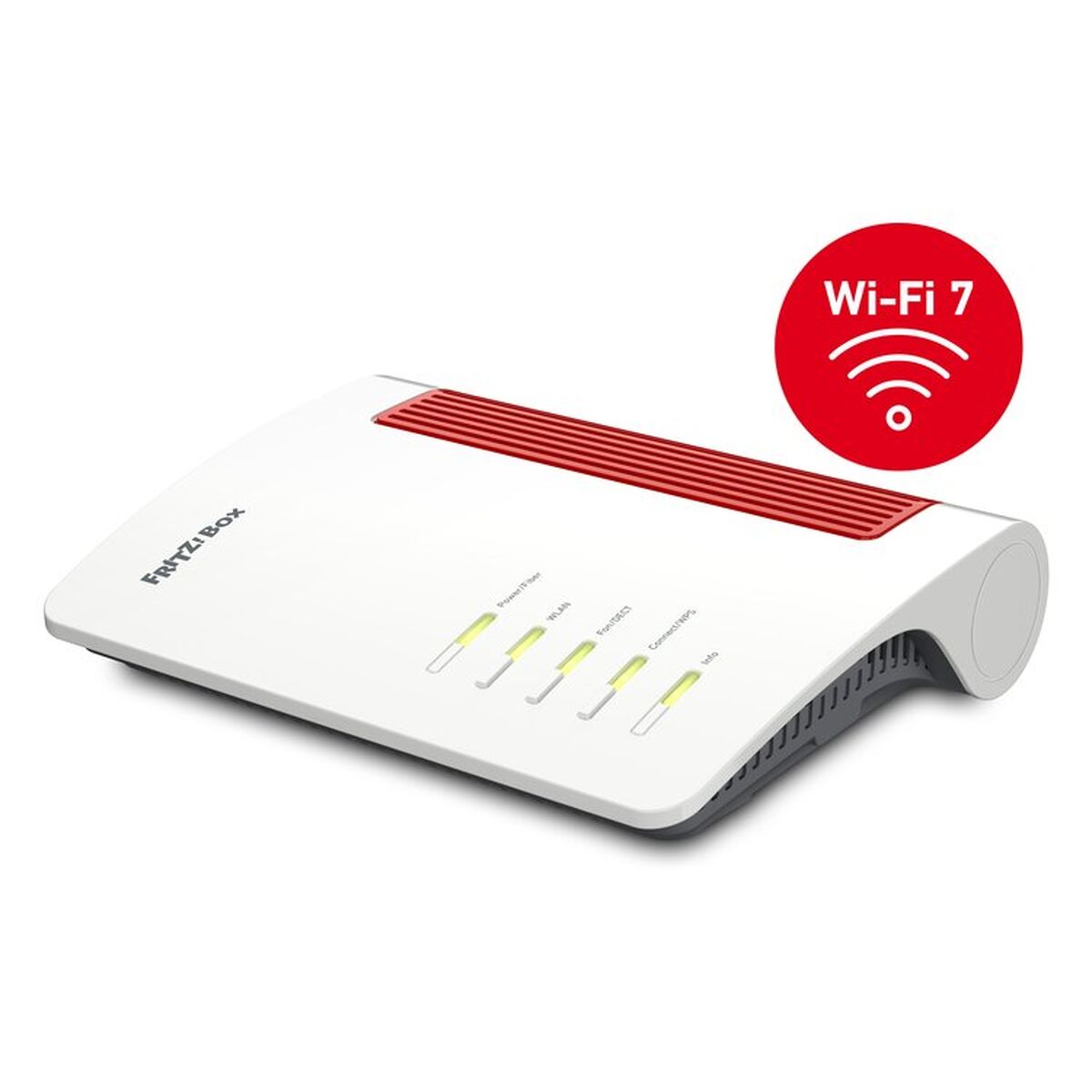 Router Fritz! BOX 5690 XGS EDITION Röd USB 3.0 RJ45 x 4 SFP+ Wi-Fi Ethernet Gigabit Ethernet Wi-Fi 5 GHz Wi-Fi 6 GHz