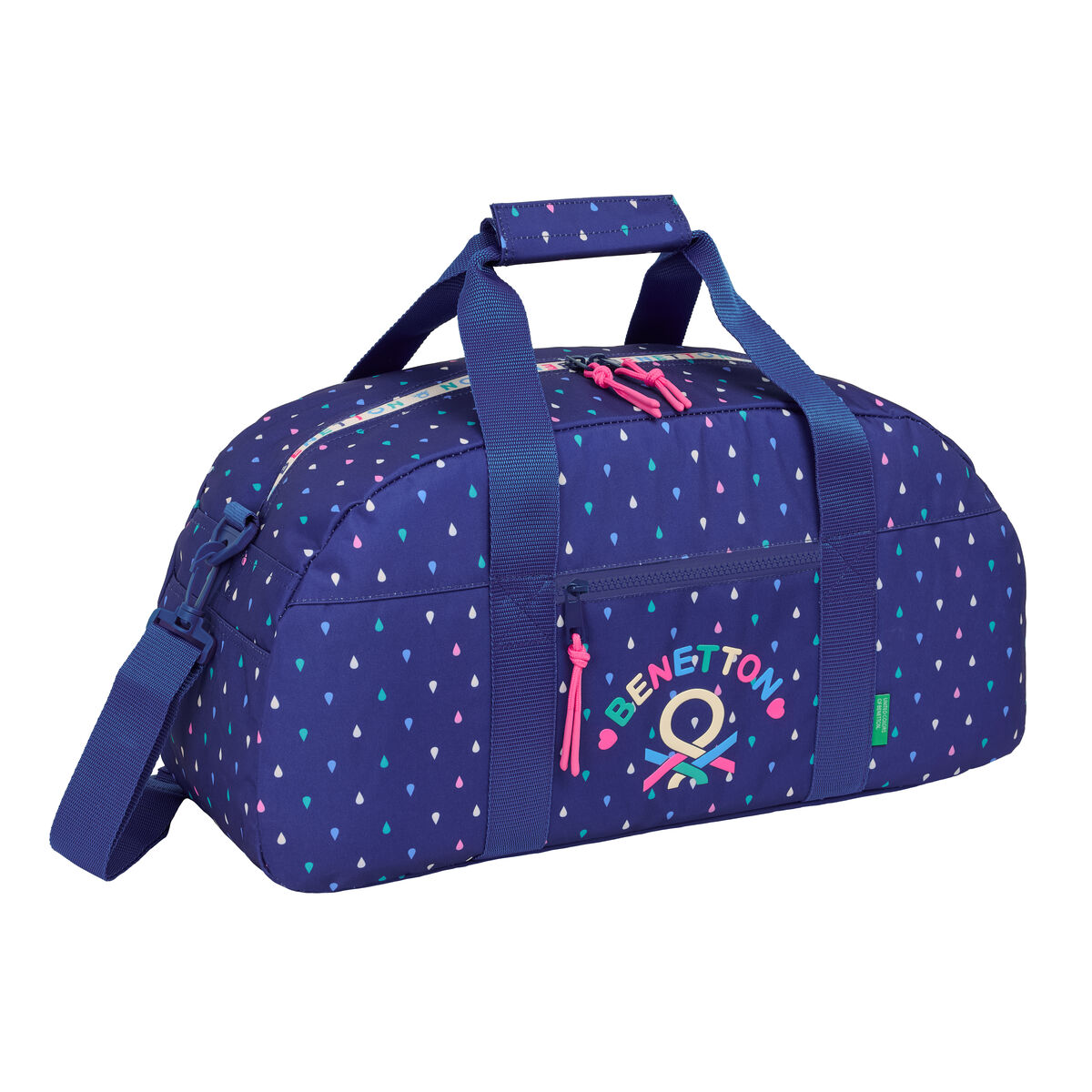 Sportväska Benetton Drop Multicolour 50 x 26 x 20 cm