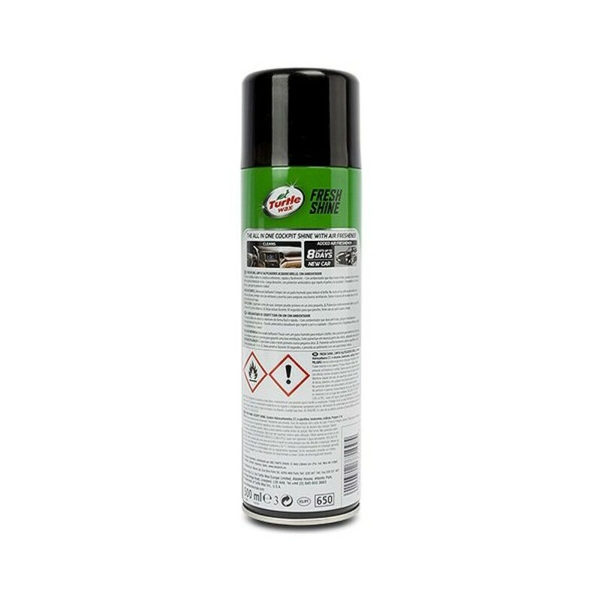 Rengöringsmedel för instrumentpaneler Turtle Wax TW51983 Fresh Shine 500 ml - 2
