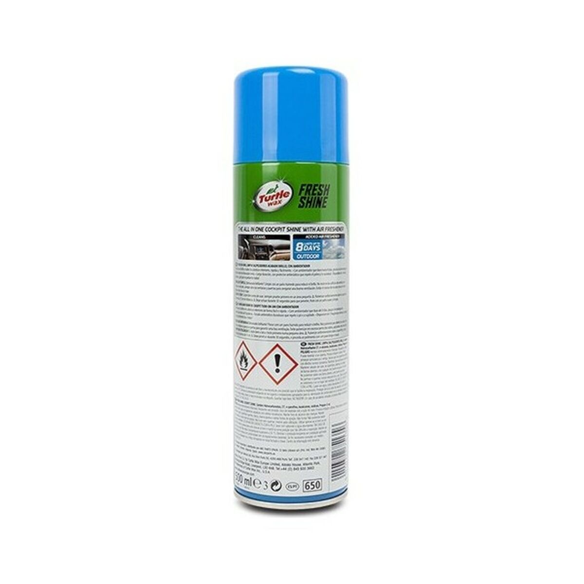 Rengöringsmedel för instrumentpaneler Turtle Wax TW51985 Fresh Shine 500 ml - 2