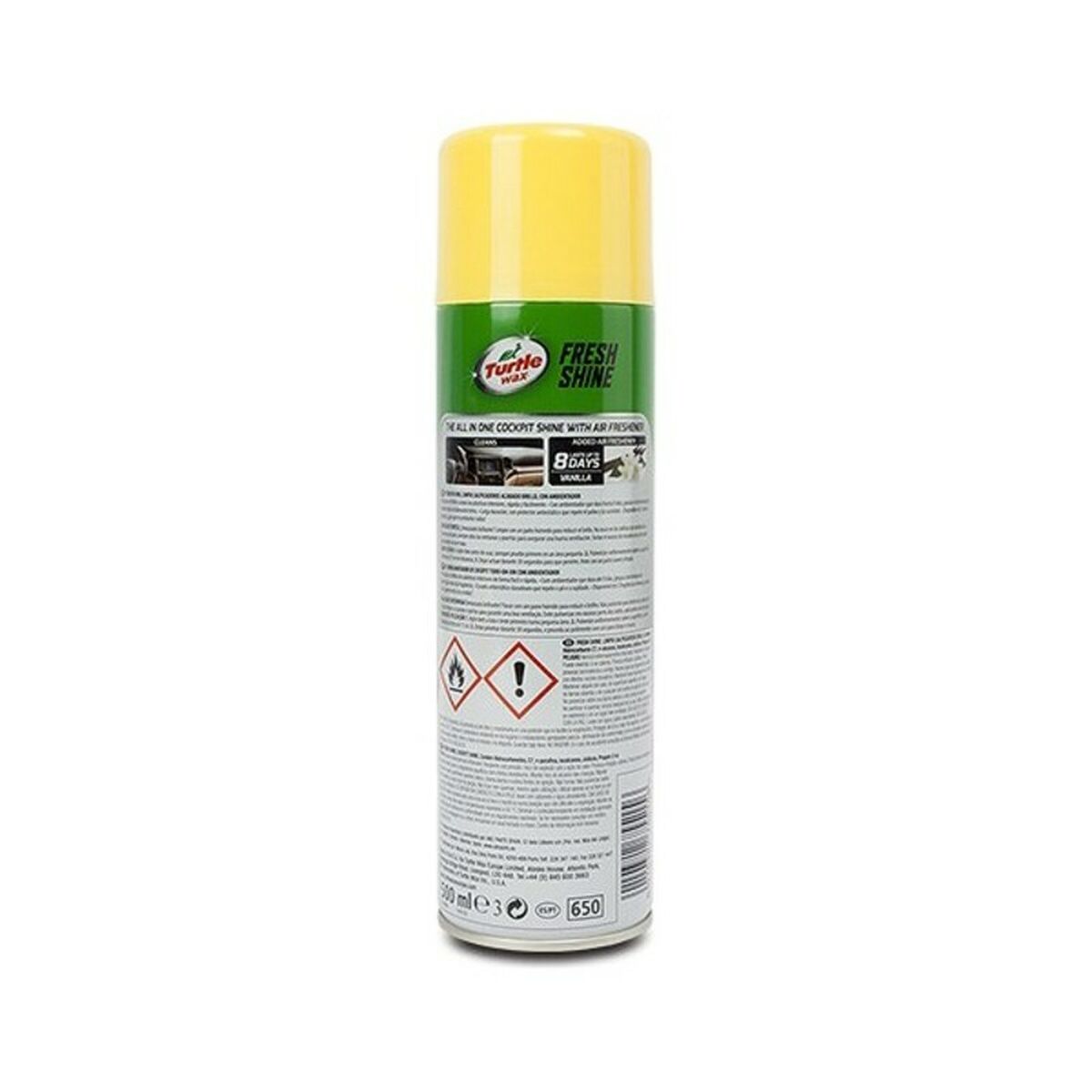 Rengöringsmedel för instrumentpaneler Turtle Wax TW51986 Fresh Shine   Vanilj 500 ml - 2